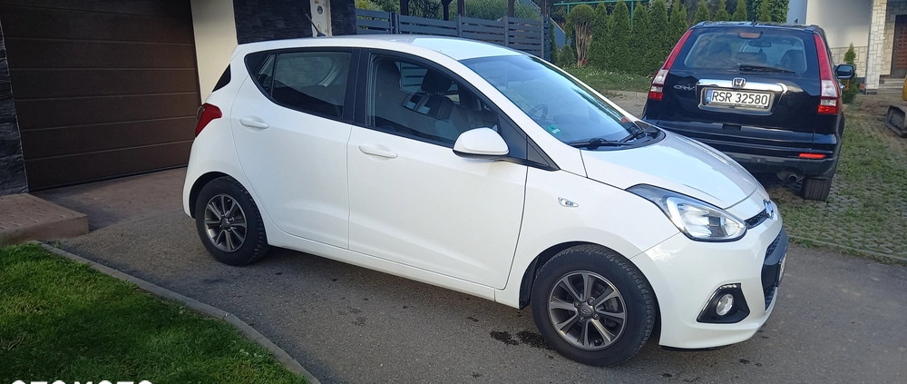 Hyundai i10 cena 29450 przebieg: 120000, rok produkcji 2015 z Strzyżów małe 436